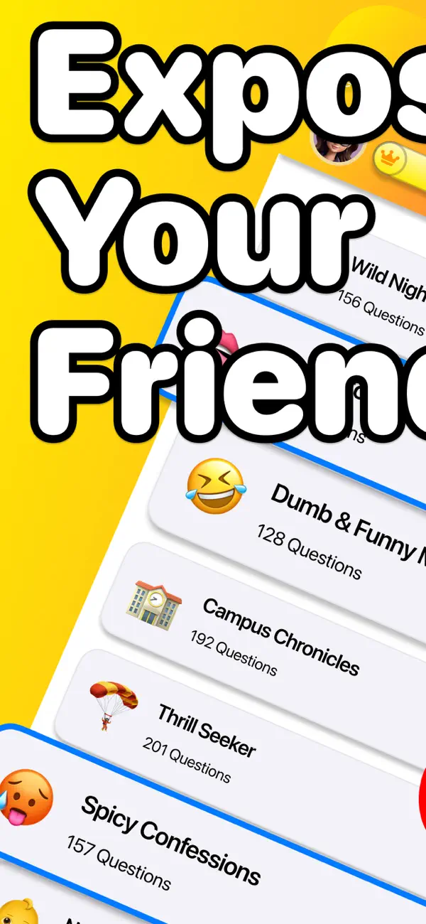 Screenshot #1 pour Exposed - Never Have I Ever