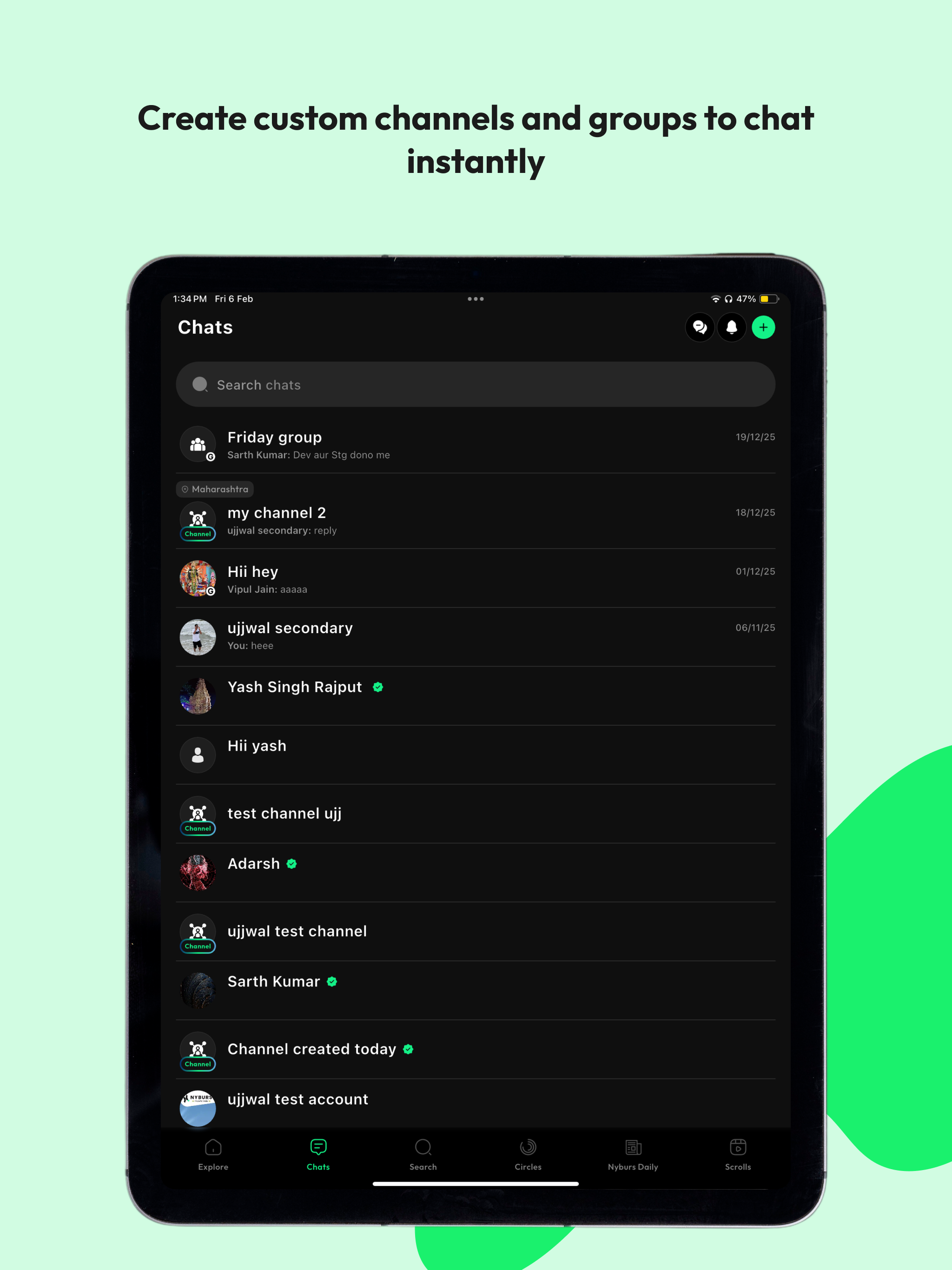 Nyburs: Hyperlocal Social App screenshot 12