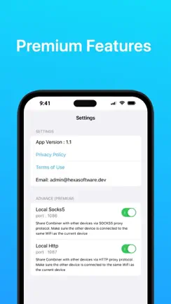 NetCombiner: Fast Internet iPhone image 2