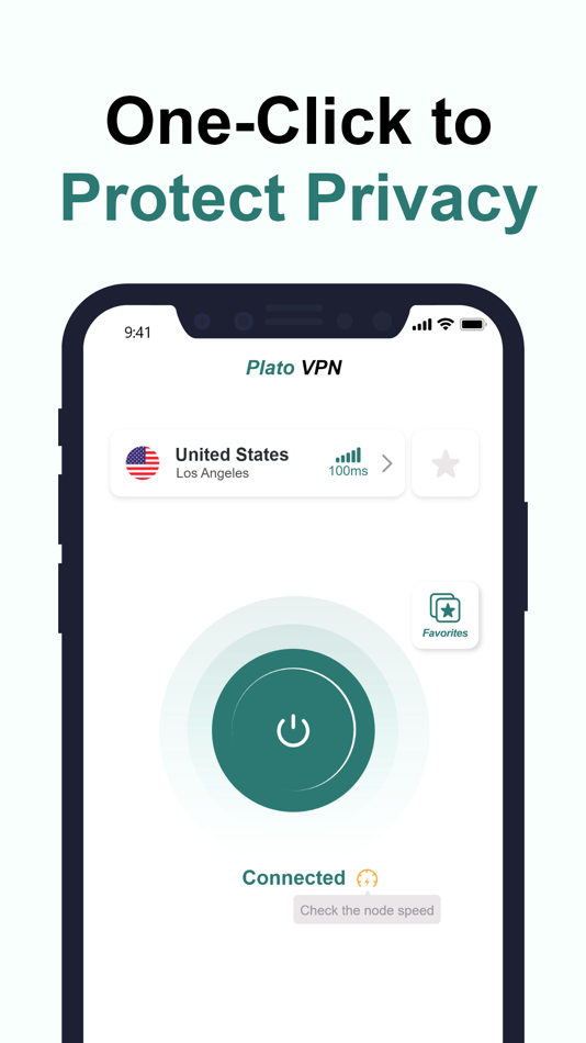 #1. PlatoVPN:Super unlimited proxy (iOS) بواسطة: MogoTech Inc.