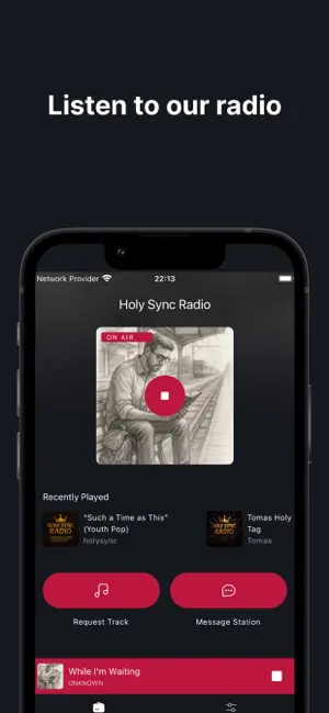 Holy Sync Radio screenshot 1