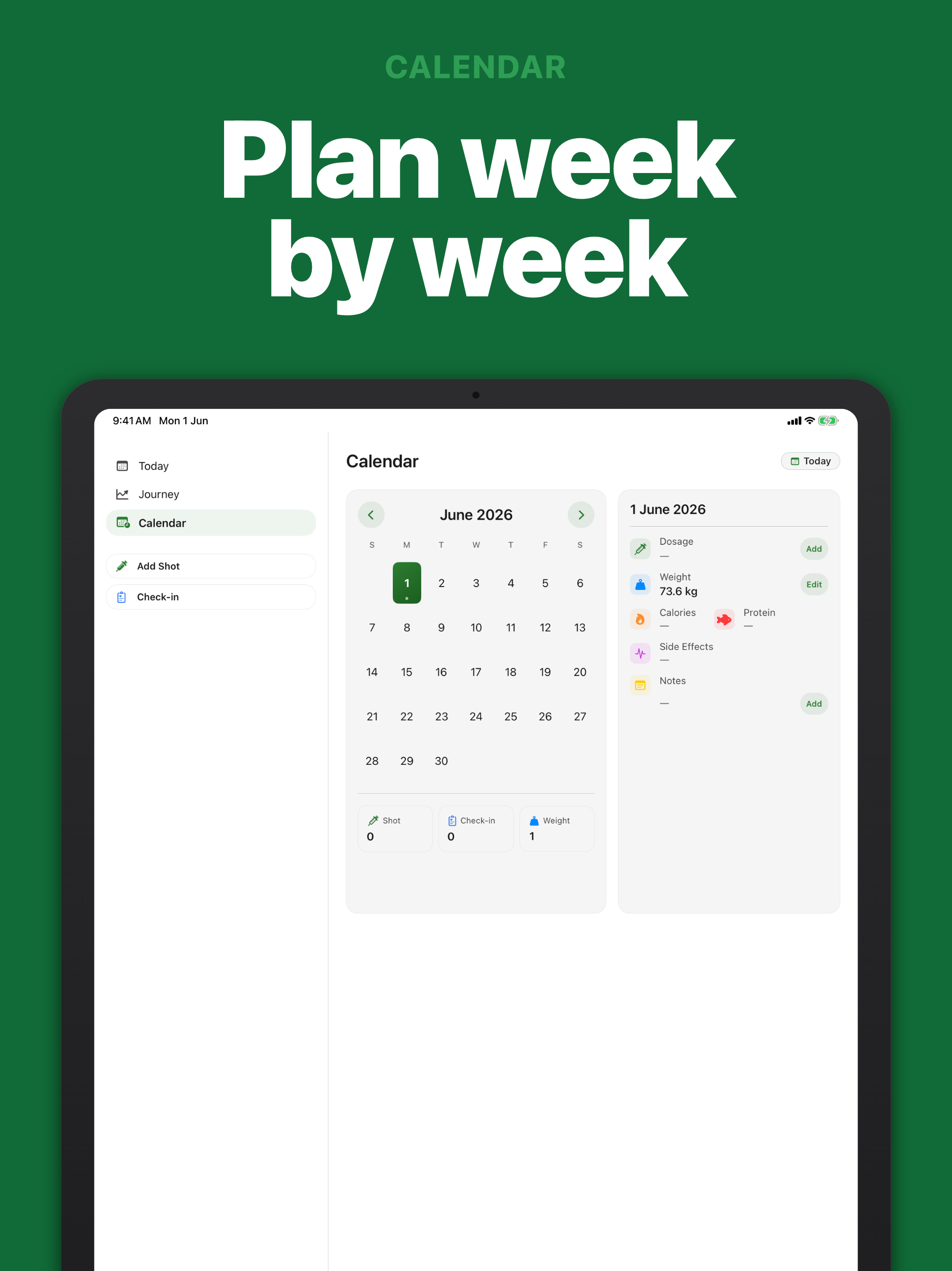 Mounjari - Wegovy Tracker screenshot 12