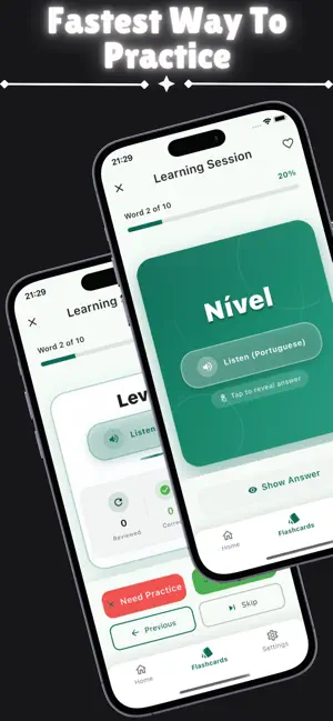 OiFlash : Learn Portuguese screenshot 2