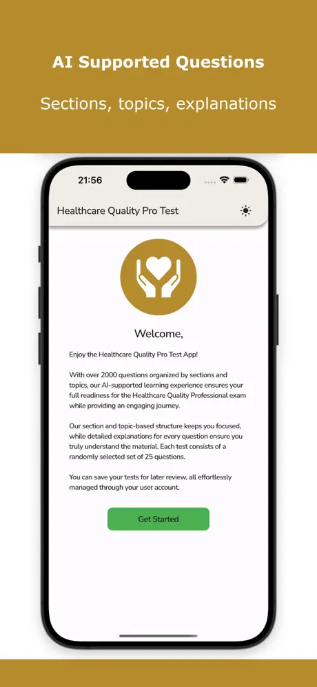 Healthcare Quality Pro Test Screenshot 2