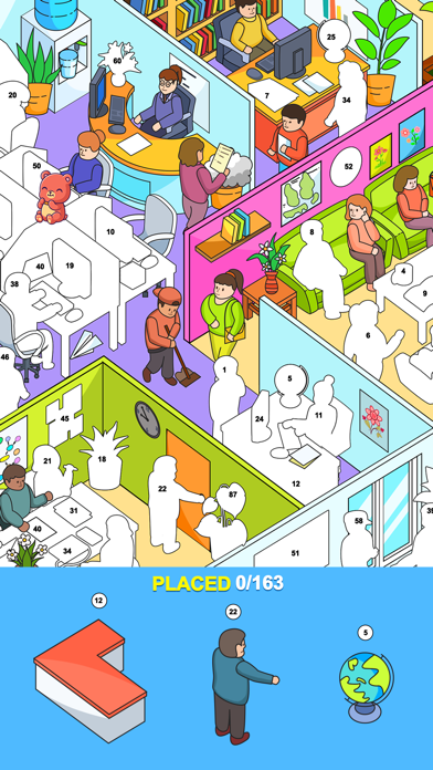 Sticker Diary Color Puzzle Screenshot