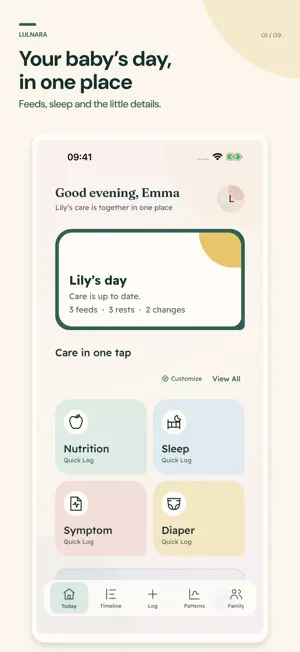 Lulnara: Baby Tracker screenshot 1