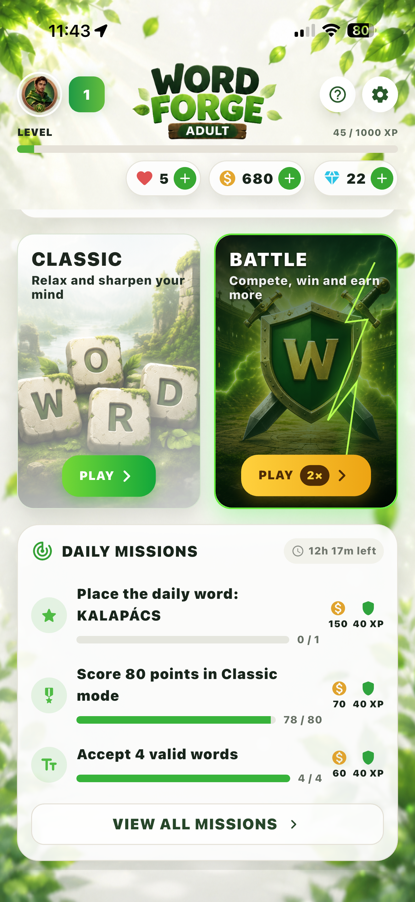WordForge: Word Battle&Puzzle screenshot 10