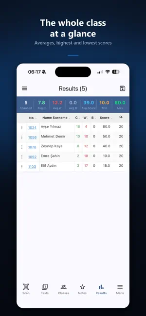 HazirTest — OMR Sheet Scanner screenshot 4