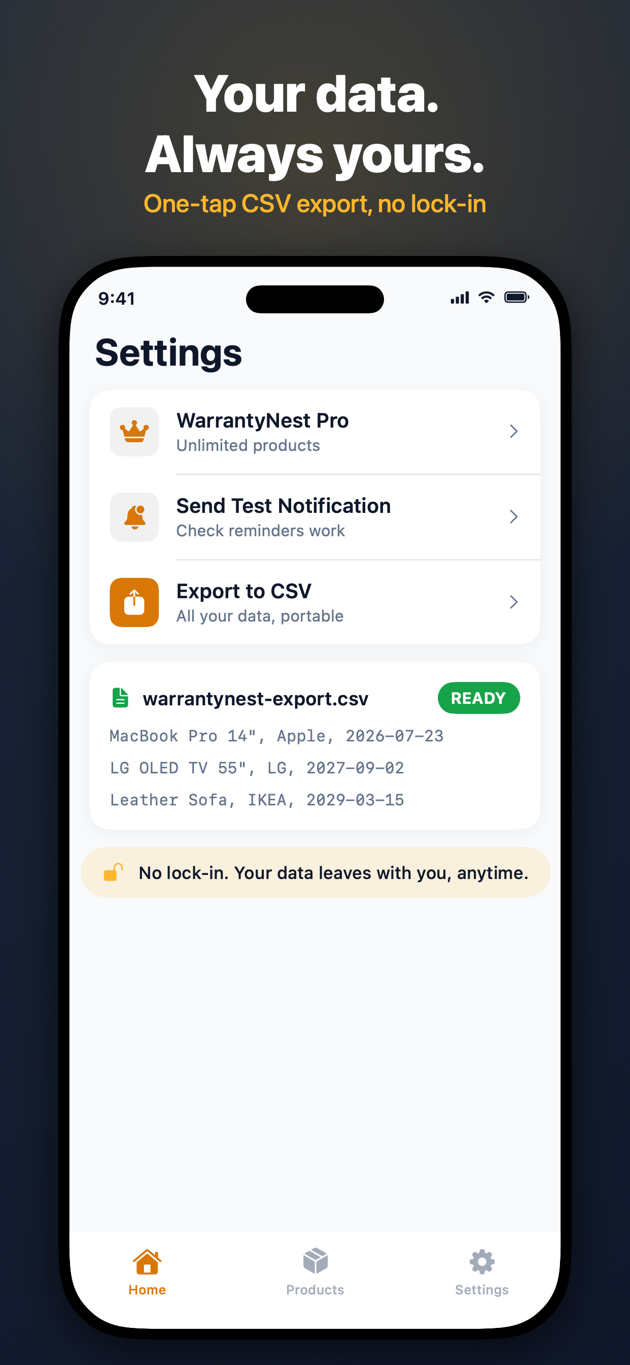 WarrantyNest: Product Tracker screenshot 5