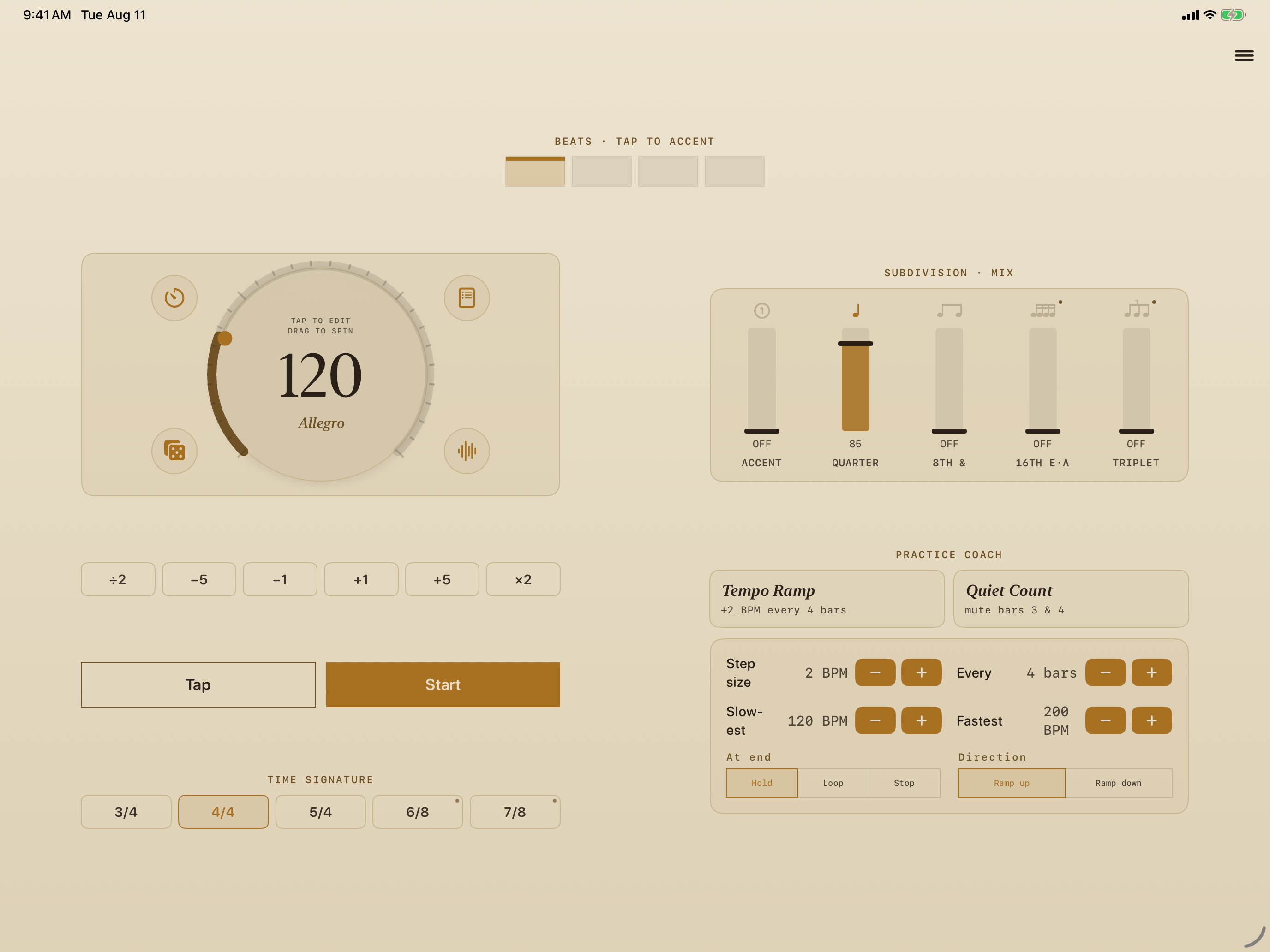 BassEducation Metronome screenshot 10