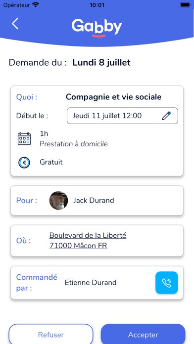 Gabby Partenaire Screenshot
