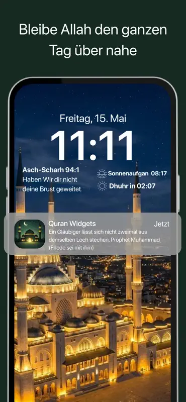 Quran Widgets: Verses & Duas screenshot 1 of 10
