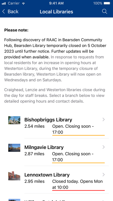 EDLC Libraries Screenshot