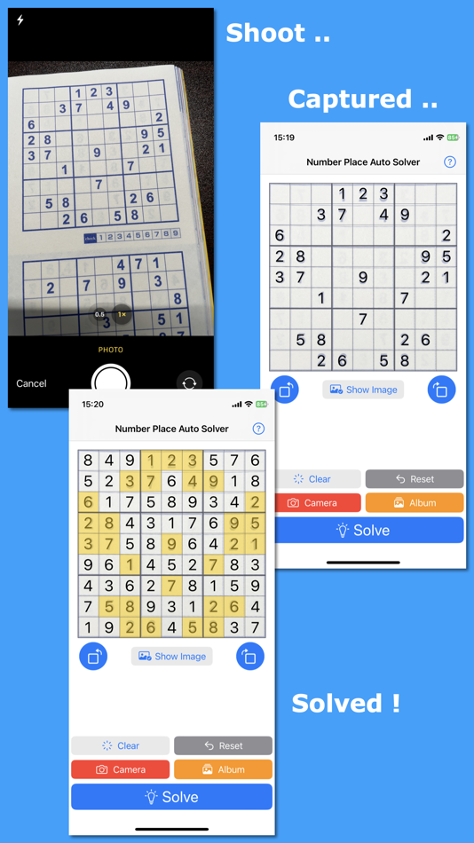 #2. Number Place Auto Solver (iOS) 由: HIROSHI IMAJO