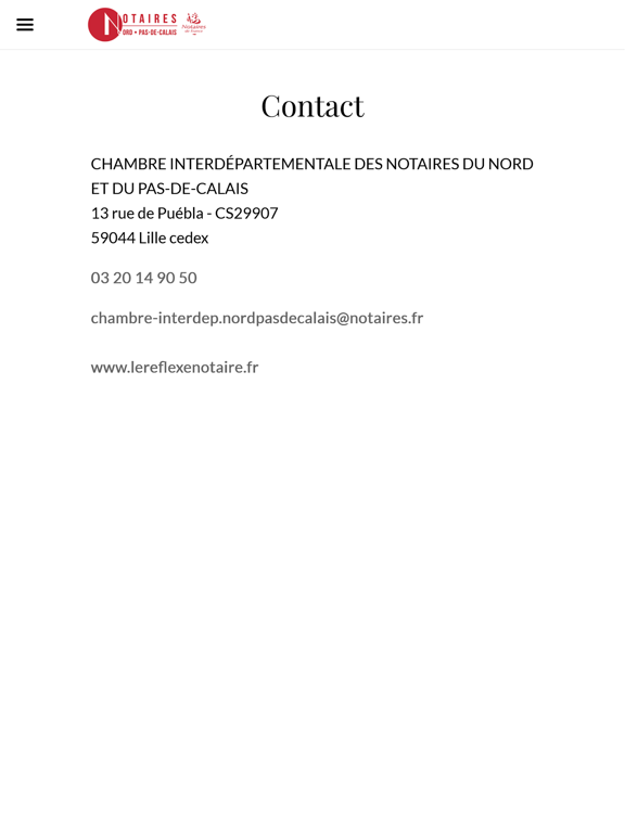 Screenshot #5 pour Notaires Nord-Pas-de-Calais