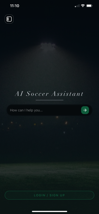 AI Soccer Assistant Screenshot 1 of 9
