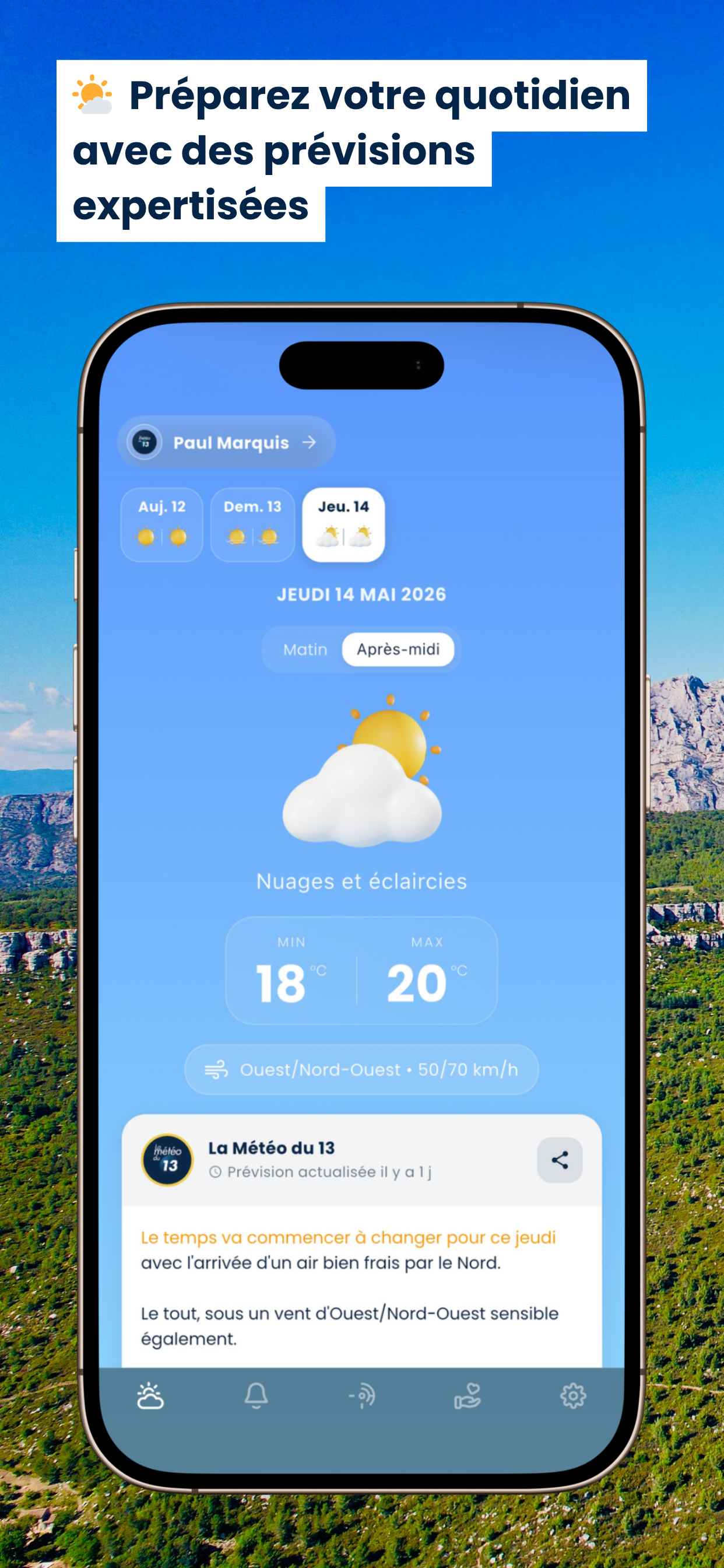 La Météo du 13