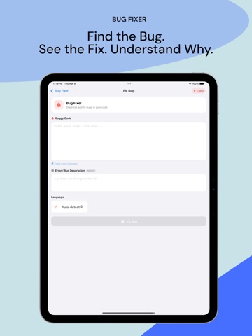 Toolvix-AI - AI Assistant iPad screenshot