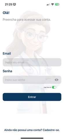 Drª Tabatha financeiro screenshot