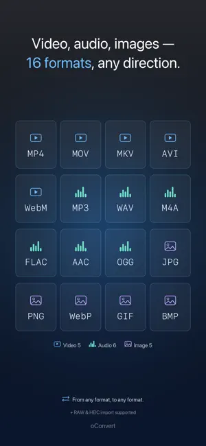 oConvert: MP4 to MP3 Converter screenshot 2