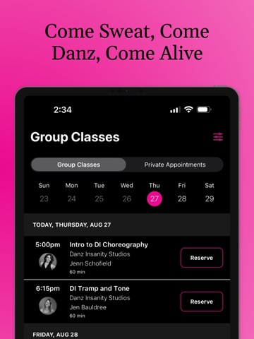App screenshot