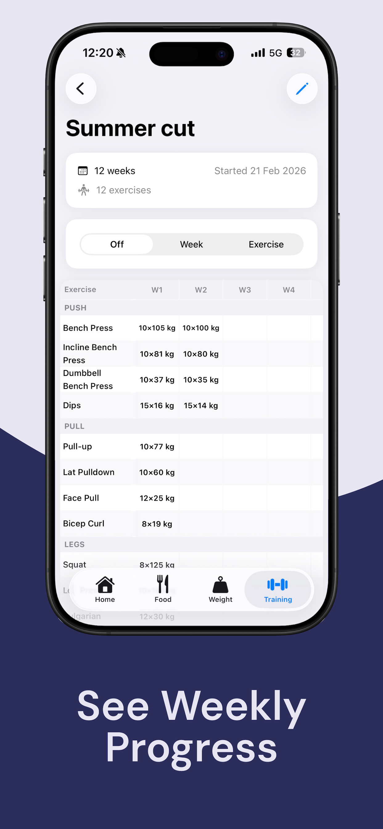 LiftDiary: Gym Log & Macros