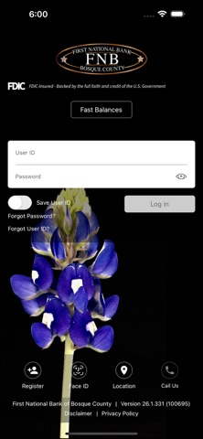FNBBC Mobile Banking Screenshot 2 of 5