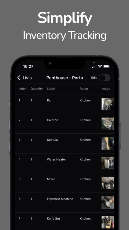 Mono - Inventory Tracker