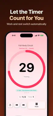 MuscleTrainingTimer-Exercise- screenshot 1