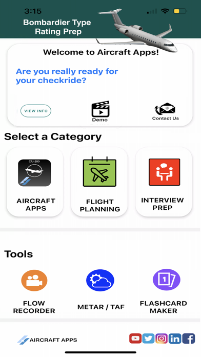 CRJ-200 Aircraft Apps Screenshot