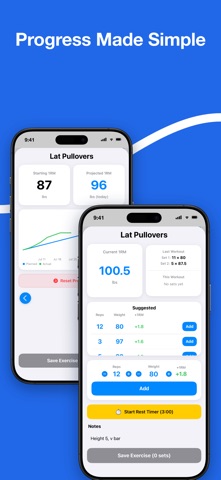 Gymio - Fitness Tracking screenshot