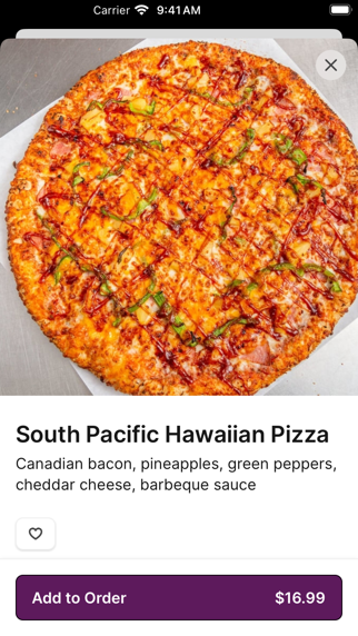 Pizza Pizazz iPhone screenshot 4 - Food & Drink app