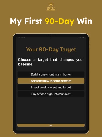 Fortuna: Money Lessons iPad screenshot