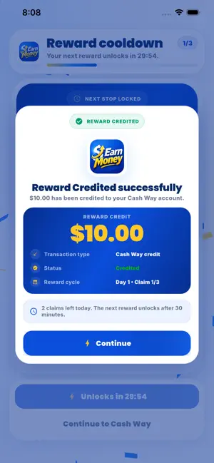 Cash Way Earn Money Everyday screenshot 2