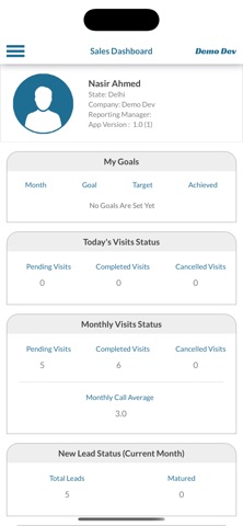 Alltrak iPhone screenshot