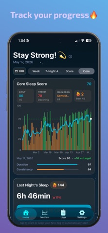Twilight: simple sleep tracker Screenshot 2 of 9