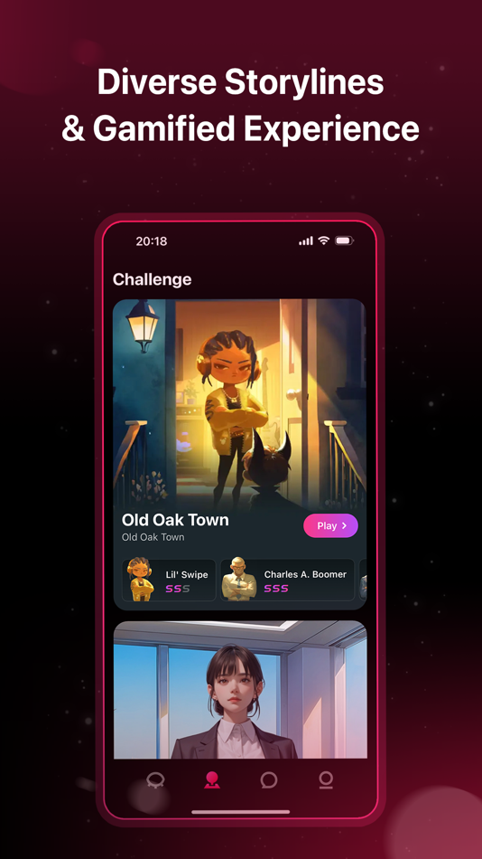 #4. SoulTalk AI: Character Chat (iOS) 由: SINGULARITY MUTUAL ENTERTAINMENT CULTURE MEDIA LIMITED