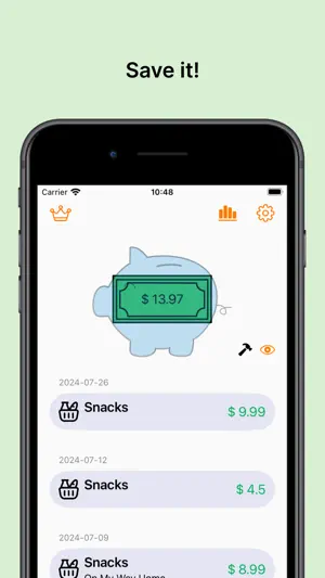 BuyLess: Stop Snacks Addiction screenshot 3