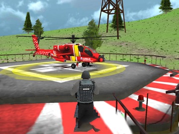 Miami Helicopter Simulator 3D iPad screenshot