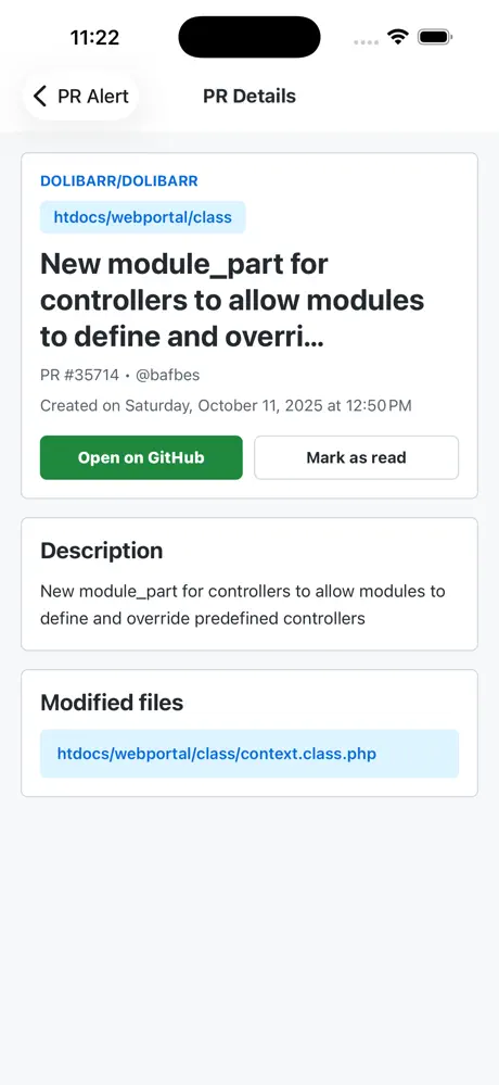 Pull Request Alert Lite screenshot 3