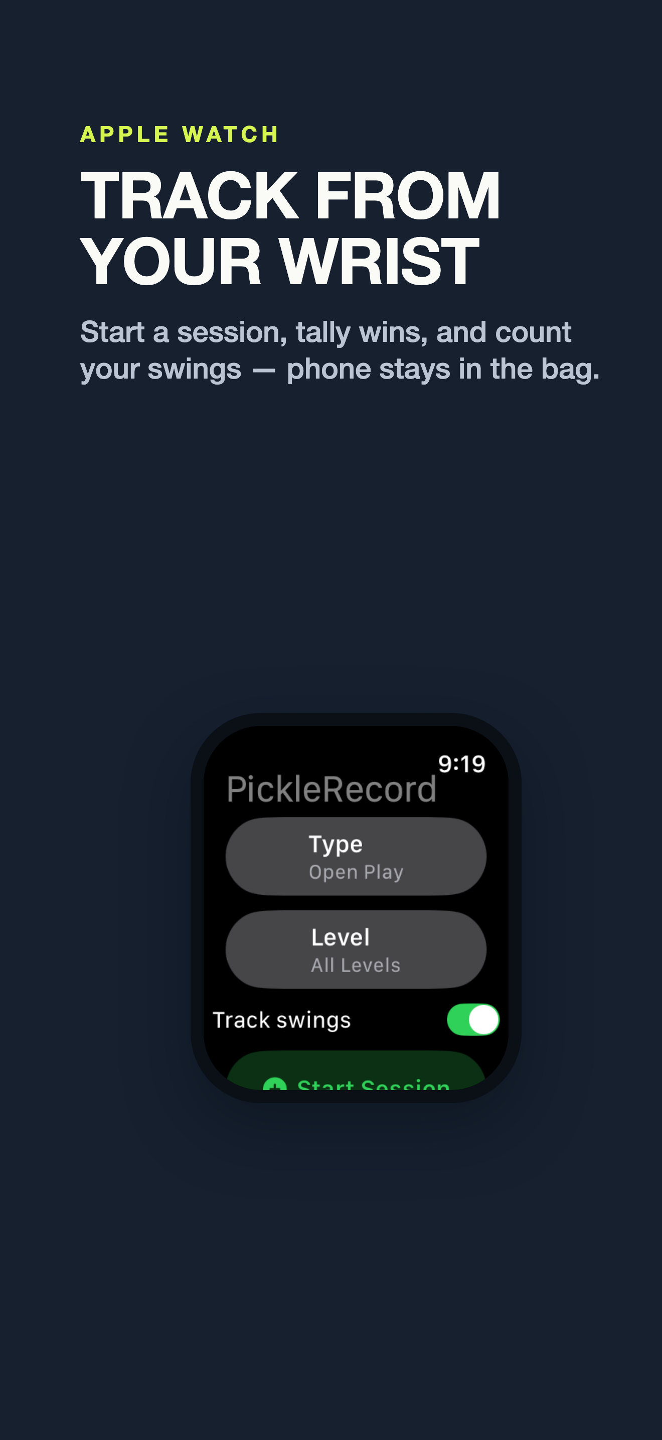 PickleRecord: Match Tracker screenshot 3