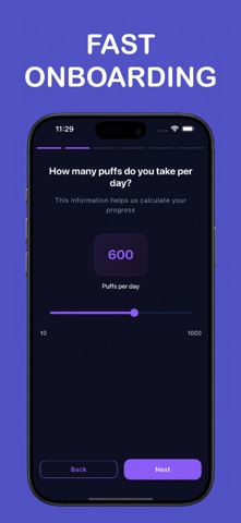 Stop Vaping - ZeroVape iPhone screenshot