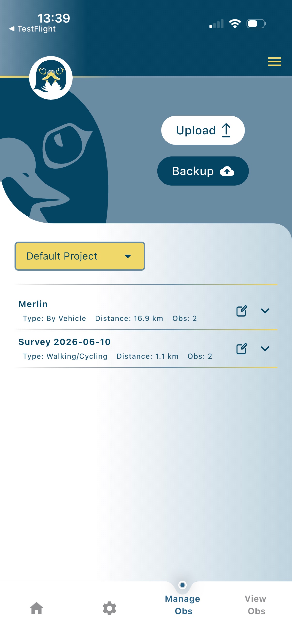 Screenshot 1 of Global Raptor Impact Network