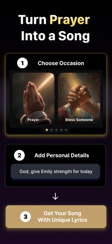 AI Christian Song Generator screenshot