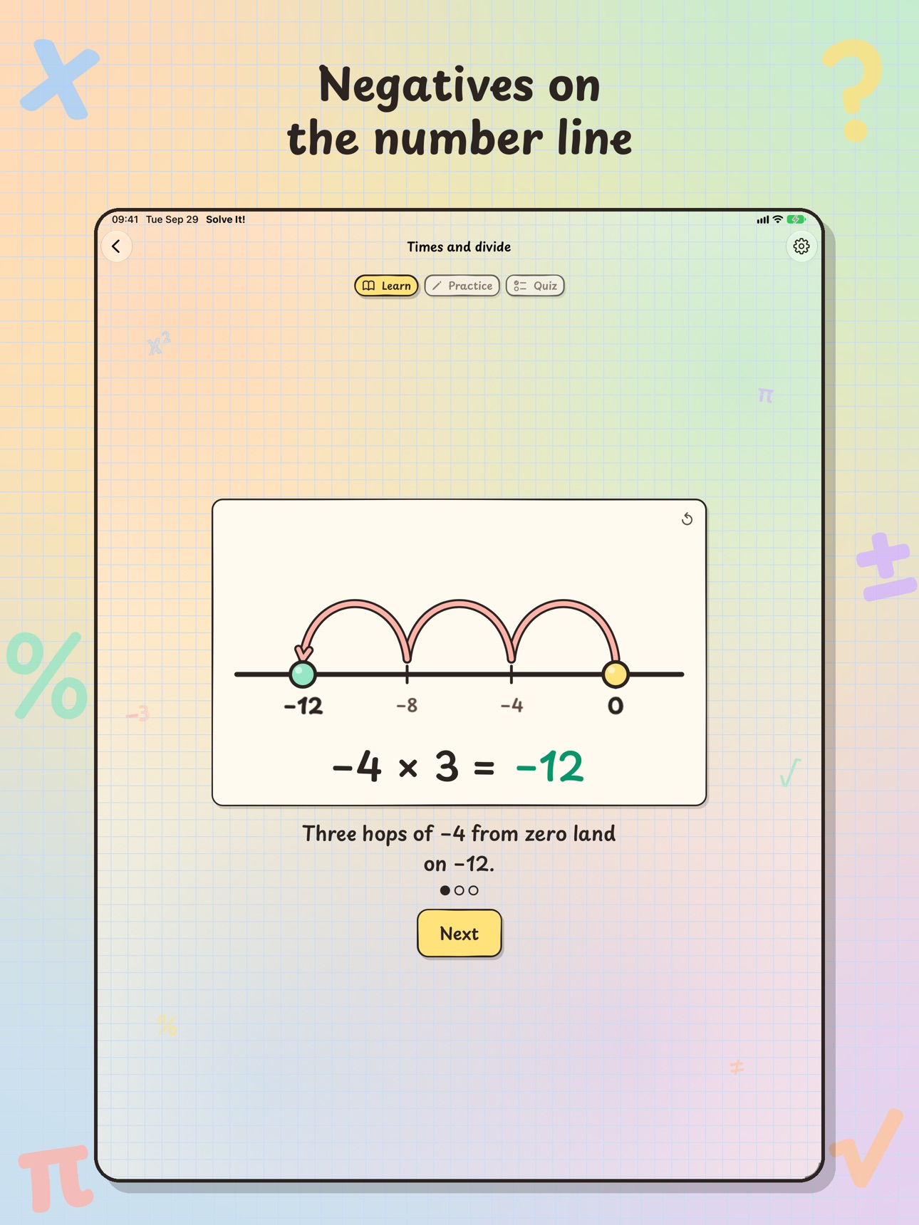 Screenshot 11 of Solve It! Pre-Algebra