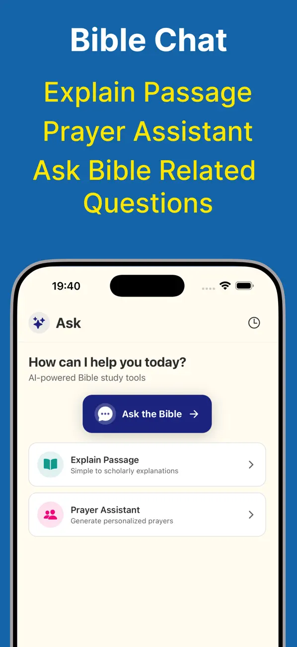 #2. Scripture Light - Bible Chat (iOS) Ved: Zeeron Studio Pvt. Ltd.