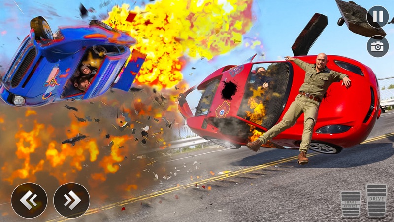 Beam Drive 3d Car Crash Sim screenshot 2