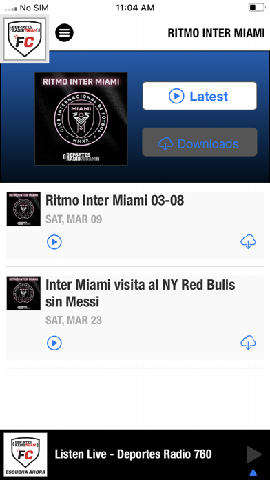 Deportes Radio FC Screenshot 3 - AppWisp.com Deportes Radio FC Screenshot 3 - AppWisp.com