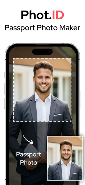 Passport Photo Maker, Photo.ID screenshot 1