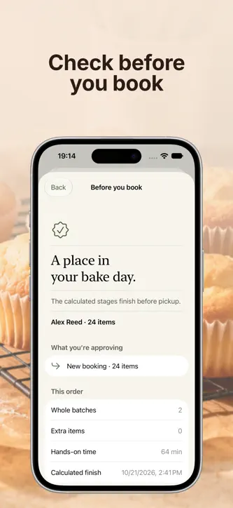 Bakery Order Tracker screenshot 2